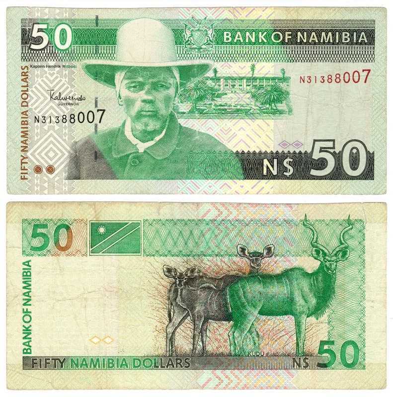 Namibia - 50 Dollars 1999-2003 VF (see the scan)
