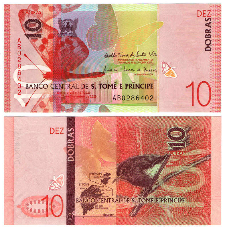 Sao Tome e Principe - 10 Dobras 2020 UNC