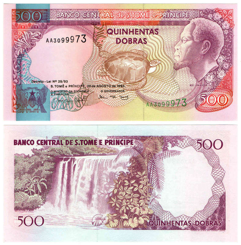 Sao Tome e Principe - 500 Dobras 1993 UNC