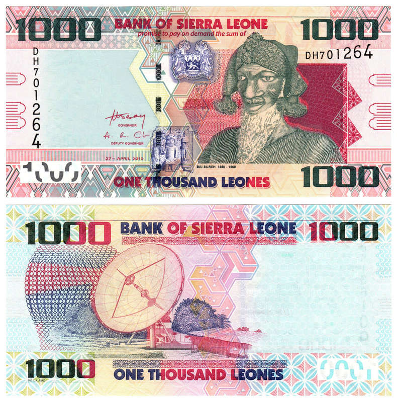 Sierra Leone - 1000 Leones 2010 UNC