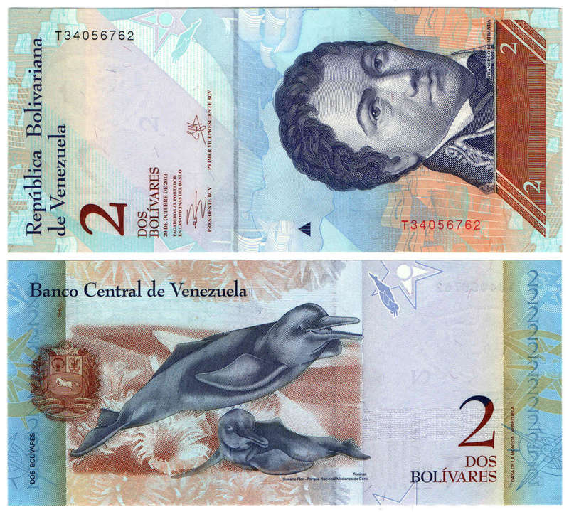 Venezuela - 2 Bolivares 2013 UNC