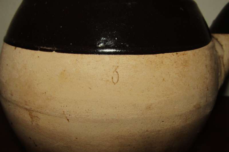 Vintage Partially Glazes Japanese Kyusu Side Handled Tea Pot