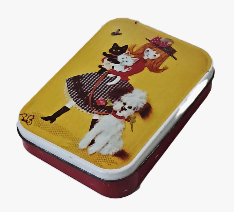 Vintage Collectible Blue Bird Confectionary Limited Fine English Toffee Tin