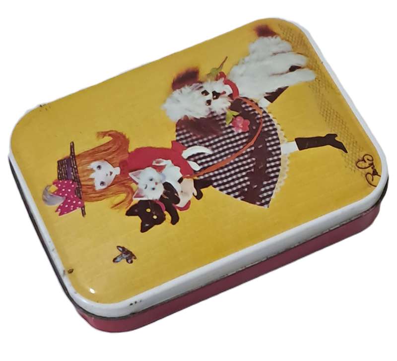 Vintage Collectible Blue Bird Confectionary Limited Fine English Toffee Tin