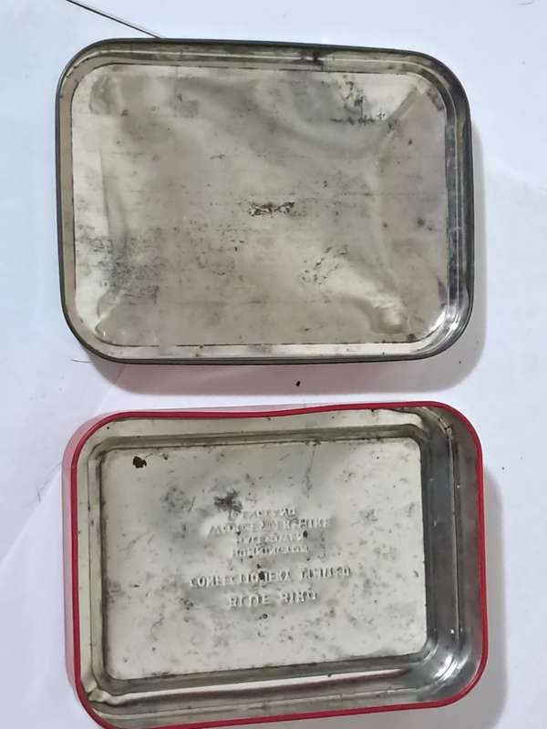 Vintage Collectible Blue Bird Confectionary Limited Fine English Toffee Tin