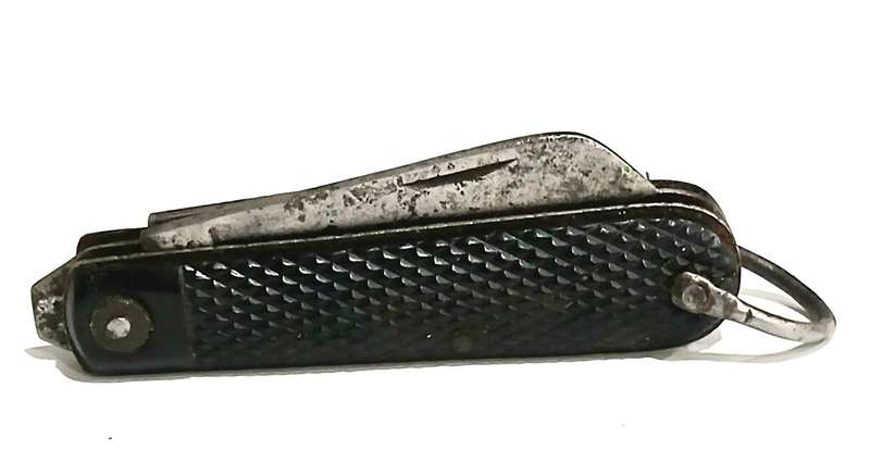 WWI British Army Issue Clasp Knife - Broad Arrow & Sheffield Mark
