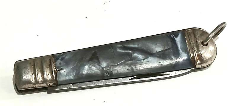 Vintage Mikov Czechoslovakia Faux Mother of Pearl Fruit Knife