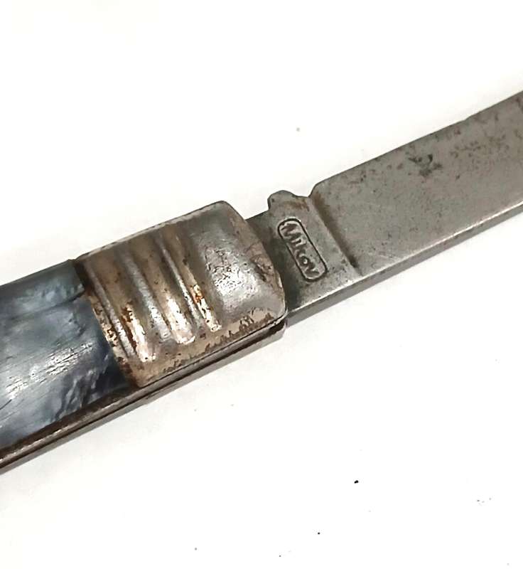 Vintage Mikov Czechoslovakia Faux Mother of Pearl Fruit Knife