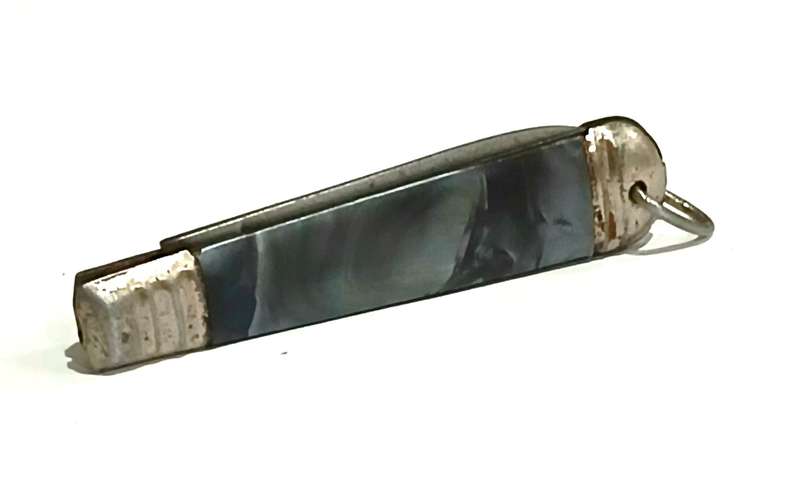 Vintage Mikov Czechoslovakia Faux Mother of Pearl Fruit Knife