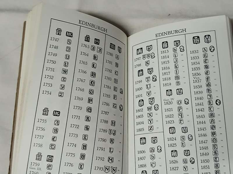 Essential Vintage Reference: Frederick Bradbury's Guide to British & Irish Silver Marks (1968)