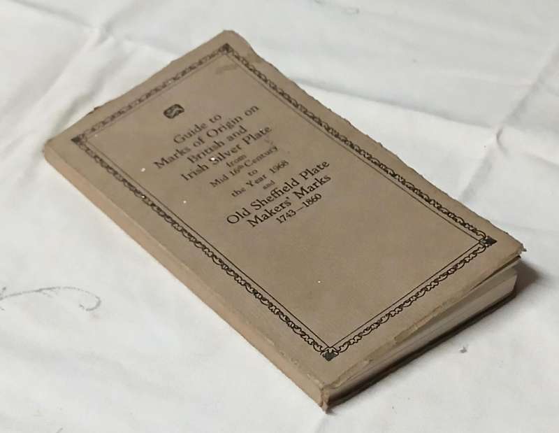 Essential Vintage Reference: Frederick Bradbury's Guide to British & Irish Silver Marks (1968)