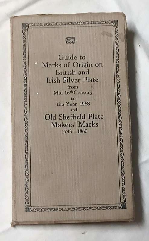 Essential Vintage Reference: Frederick Bradbury's Guide to British & Irish Silver Marks (1968)