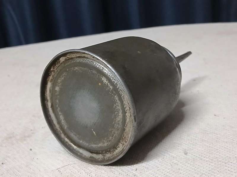 Vintage "Made in Canada" Metal Oil Can  Rustic Industrial Charm for Collectors