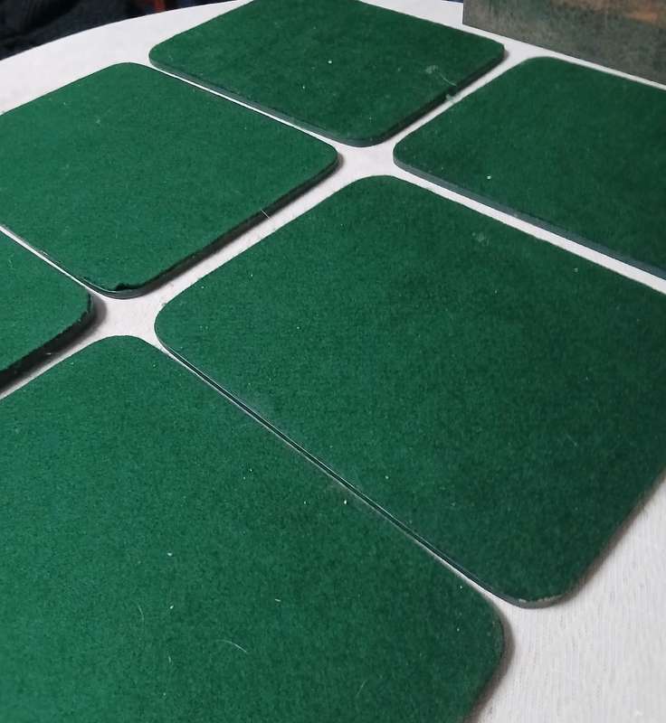 Exquisite Handcrafted Vintage-Style Tablemat Set with Matching Box