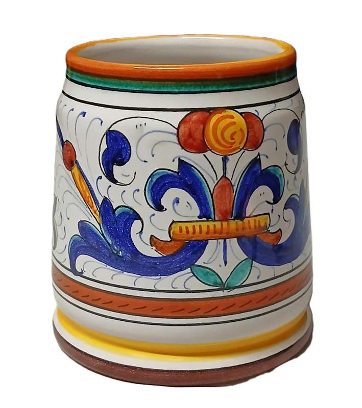 Authentic Vintage Hand-Painted Deruta Majolica Mug