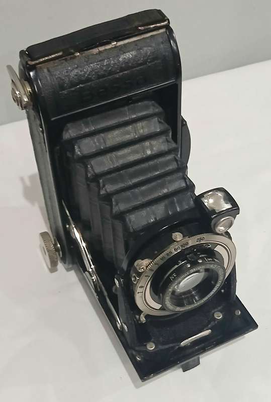 1930s Voigtländer Bessa Folding Camera  Skopar Lens, Compur Shutter  With Case