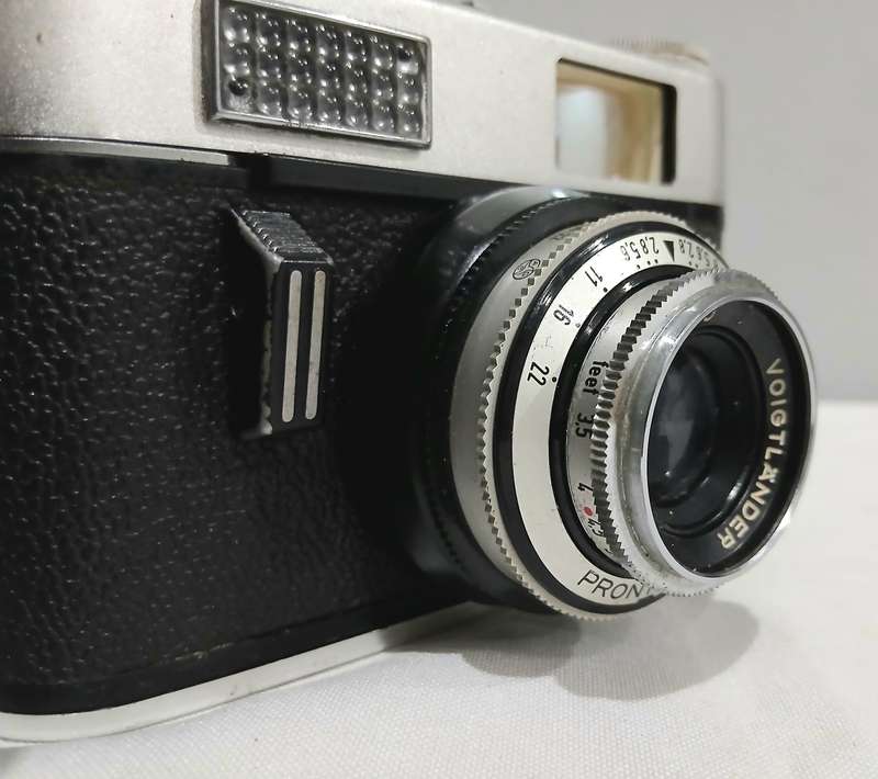 1960 Voigtländer Vitoret D Vintage Camera with Leather Case  Clean & Good Condition