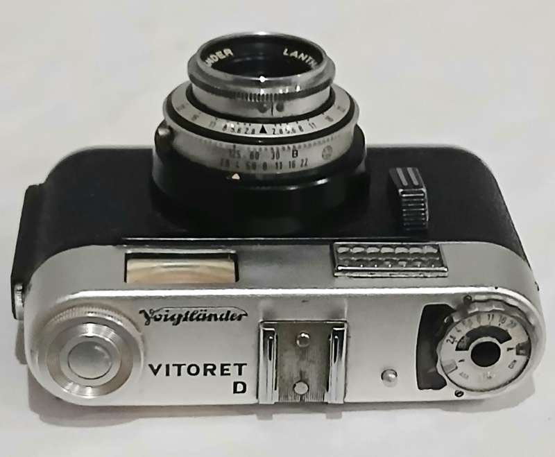 1960 Voigtländer Vitoret D Vintage Camera with Leather Case  Clean & Good Condition