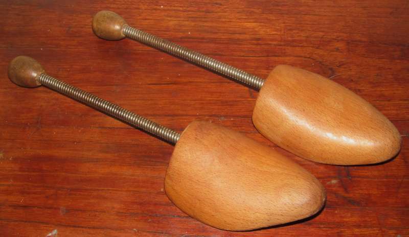 Vintage British-Made Wooden Shoe Stretcher