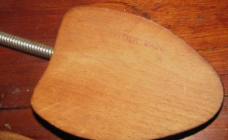 Vintage British-Made Wooden Shoe Stretcher