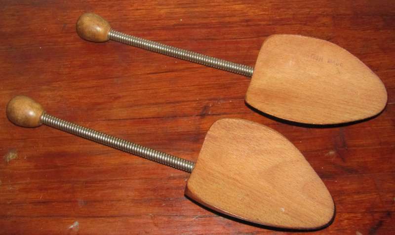Vintage British-Made Wooden Shoe Stretcher
