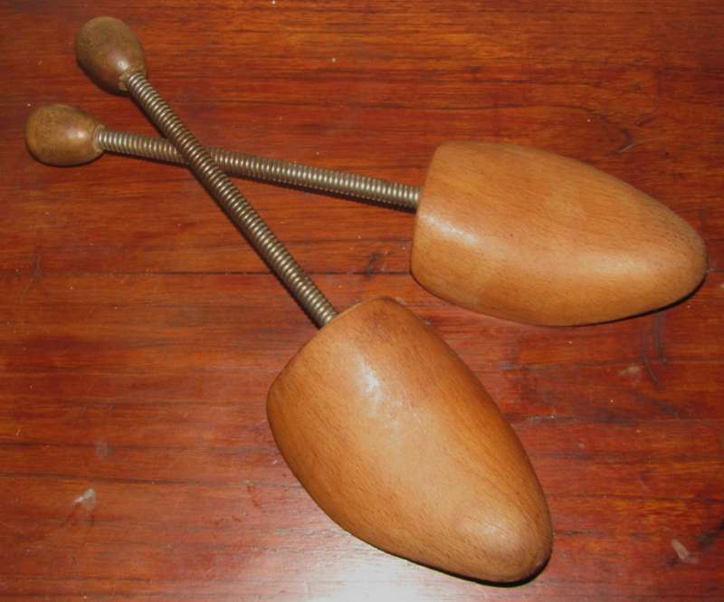 Vintage British-Made Wooden Shoe Stretcher
