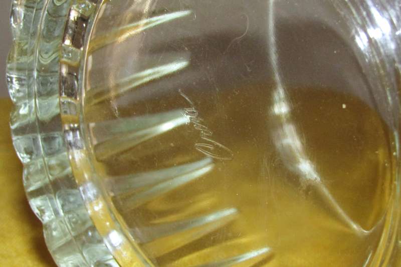 Vintage Crisa Kristalino Clear Ice Bucket - 1.56 Liter