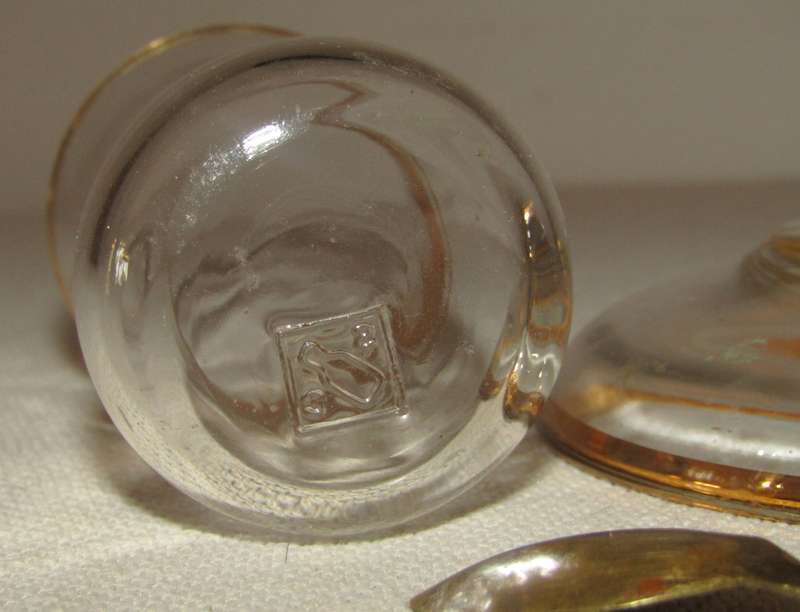 Pair of Vintage Pasabahce Istanbul Turkey Gold Trimmed Tea Cups with Saucers and Gilt Spoons