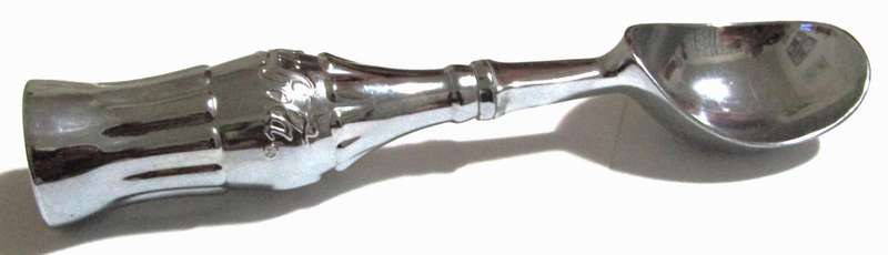 Collectable Vintage-Style Chrome Plated Coca-Cola Ice Cream Scoop (2002)