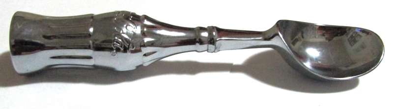Collectable Vintage-Style Chrome Plated Coca-Cola Ice Cream Scoop (2002)