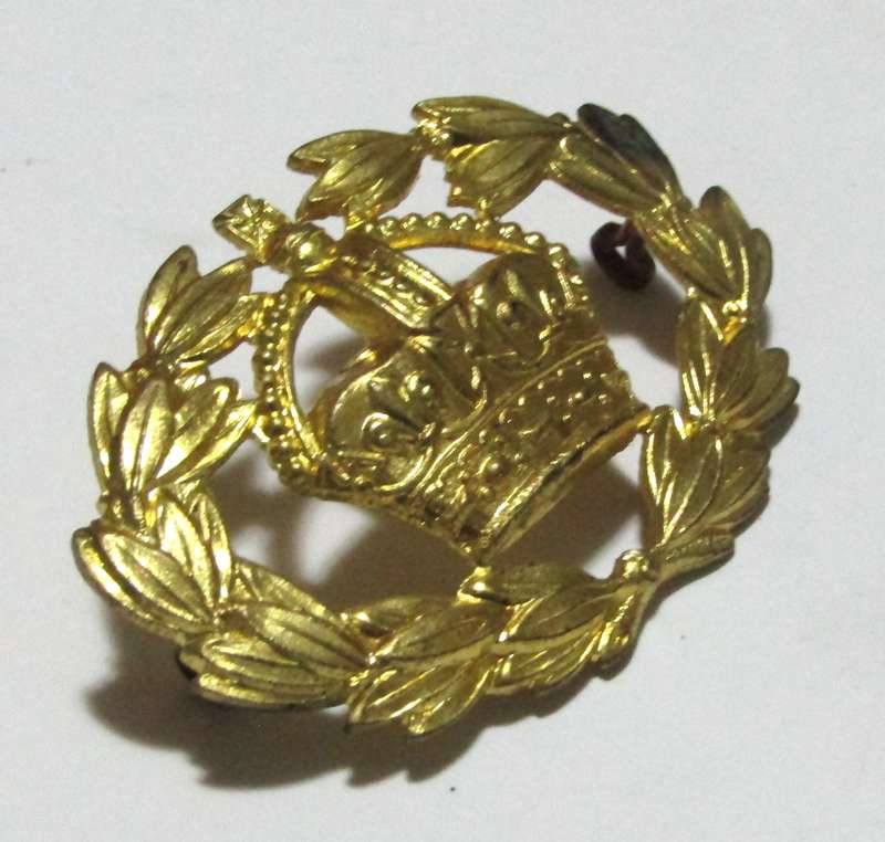 Vintage Brass WWII British Army Warrant Officer Class II Sleeve Badge