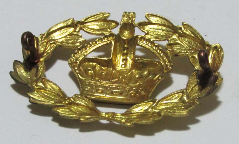 Vintage Brass WWII British Army Warrant Officer Class II Sleeve Badge