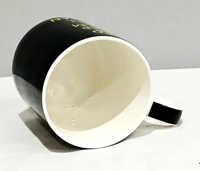 Keep Calm and Call Batman | Black Ceramic Mug | Modern DC Comics Collectable