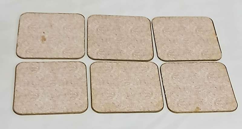 Vintage Parisian Poster Coaster Set (x6) | Moulin Rouge, Folies-Bergère, Belle Époque Style