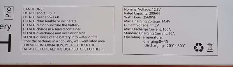 Hybrid Inverter 12V, pure sine wave + 12v 200AH 2.56kWh Lithium Battery LifeP04 Battery