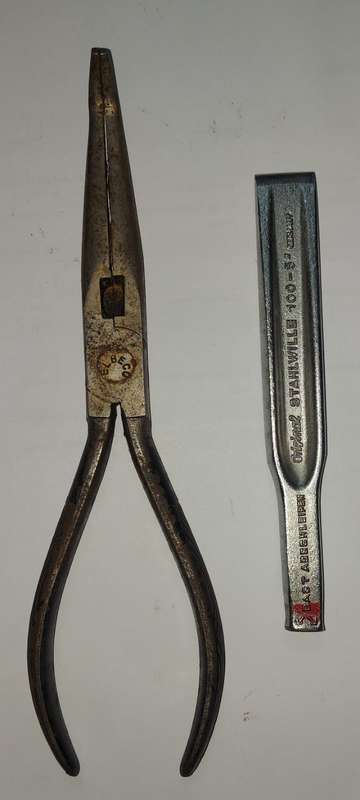 Stahlwillie Chisel & German Make Pliers