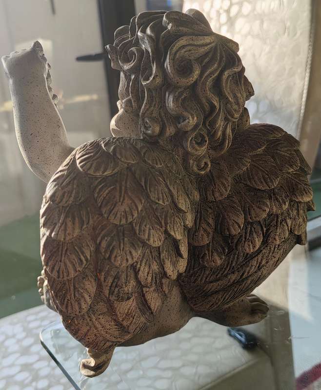 Cherub Angel Resin Sculpture