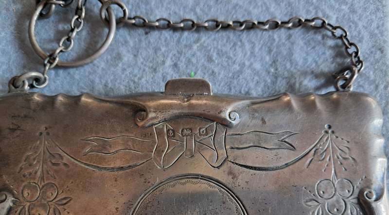 VINTAGE SILVER CALLING CARD CASE