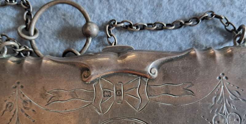 VINTAGE SILVER CALLING CARD CASE