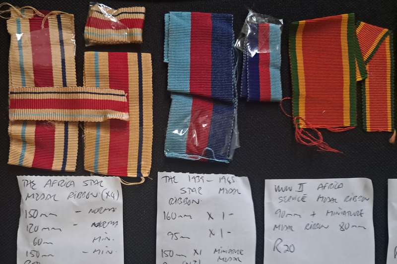 MEDAL RIBBONS : WORLD WAR II