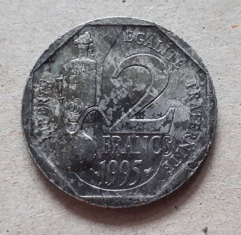 1995 FRANCE 2 FRANCS COMMEMORATIVE ISSUE