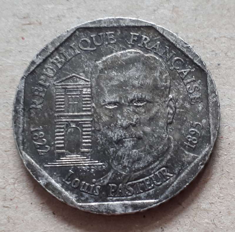 1995 FRANCE 2 FRANCS COMMEMORATIVE ISSUE