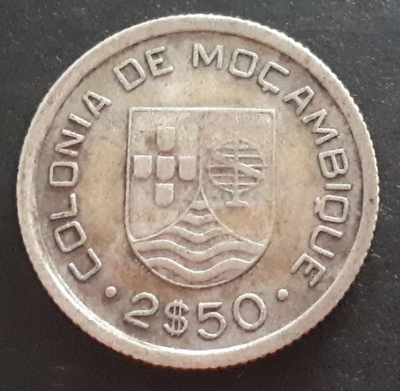 1935 Mozambique 2$50 escudo