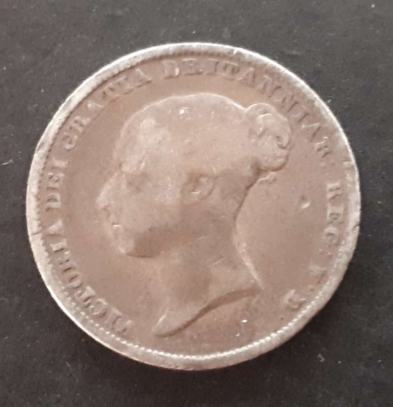 1851 GREAT BRITAIN SIXPENCE