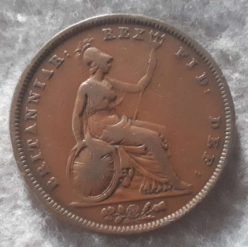 1831 GREAT BRITAIN ONE PENNY