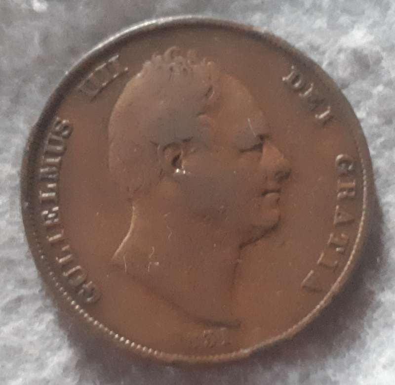 1831 GREAT BRITAIN ONE PENNY