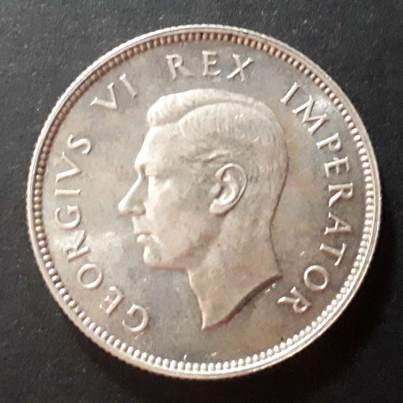 1947 UNION OF SOUTH AFRICA  PROOF TWO SHILLING