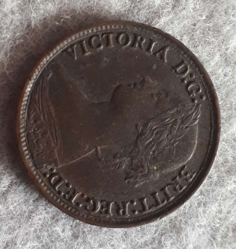 1865 GREAT BRITAIN FARTHING : VARIETY : 5 0VER 2