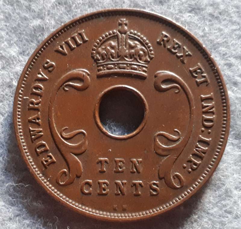1936 EAST AFRICA : KN : VIII