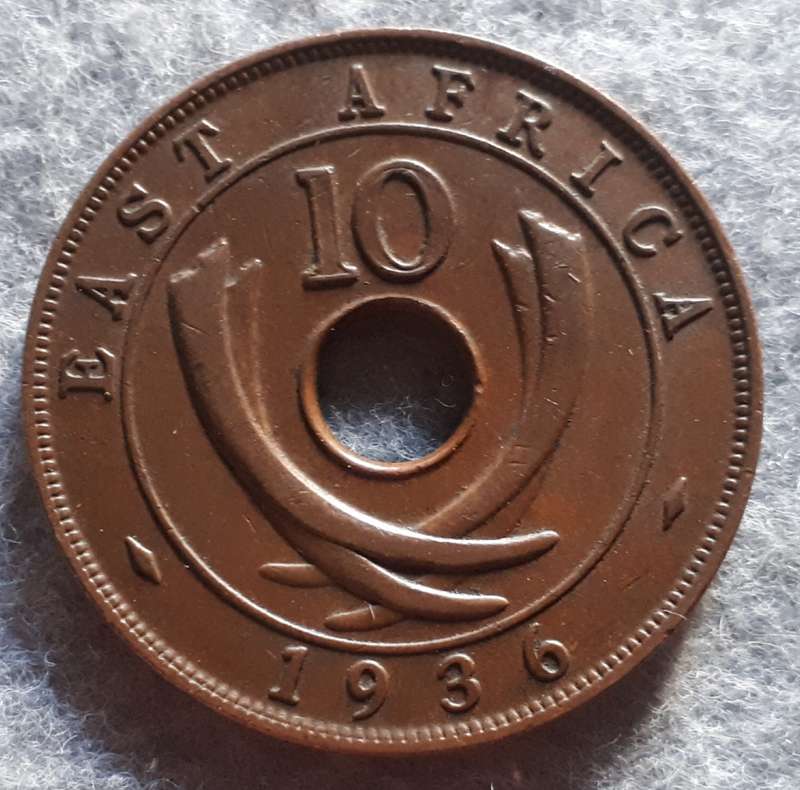 1936 EAST AFRICA : KN : VIII